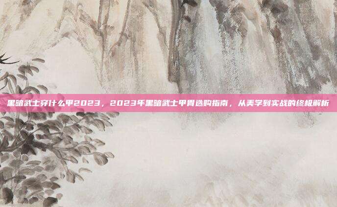 黑暗武士穿什么甲2023,2023年黑暗武士甲胄选购指南,从美学到实战的终极解析