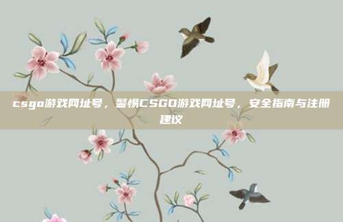 csgo游戏网址号,警惕CSGO游戏网址号,安全指南与注册建议