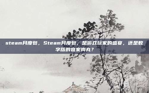 steam月度包,Steam月度包,是游戏玩家的盛宴,还是数字版的宜家肉丸?