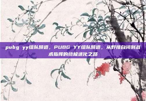 pubg yy组队频道,PUBG YY组队频道,从野排自闭到战术指挥的终极进化之路