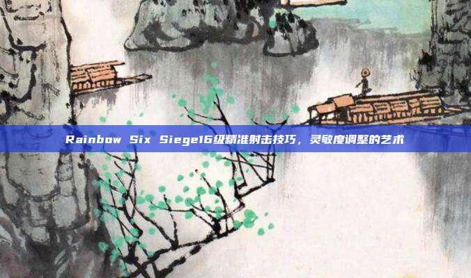 Rainbow Six Siege16级精准射击技巧,灵敏度调整的艺术
