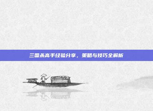 三国杀高手经验分享,策略与技巧全解析