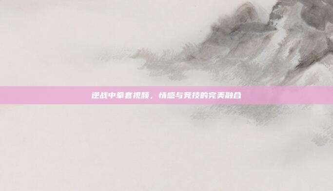 逆战中拳套视频,情感与竞技的完美融合