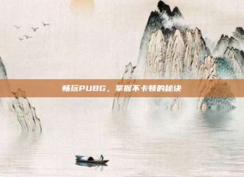 畅玩PUBG,掌握不卡顿的秘诀