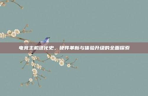 电竞主机进化史,硬件革新与体验升级的全面探索