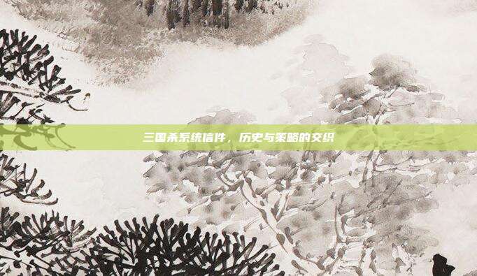 三国杀系统信件,历史与策略的交织