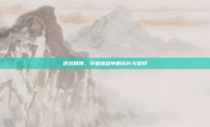 逆战精神,毕业挑战中的成长与坚韧