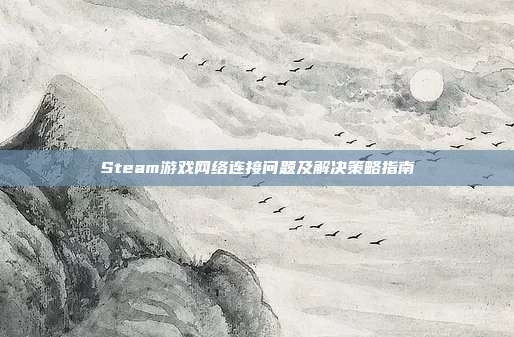 Steam游戏网络连接问题及解决策略指南