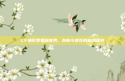 CF曼陀罗家庭服务,创新与责任的融合探索