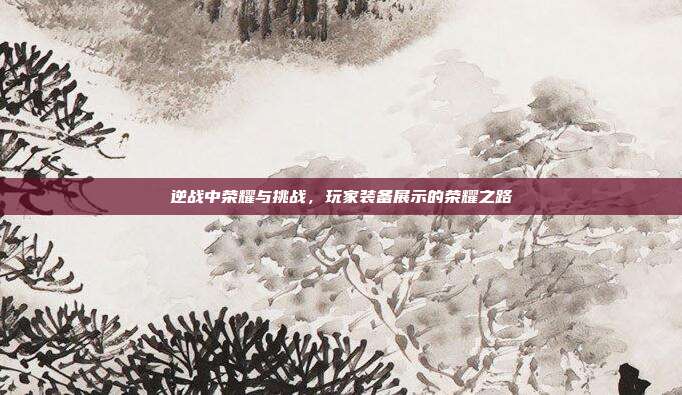 逆战中荣耀与挑战,玩家装备展示的荣耀之路