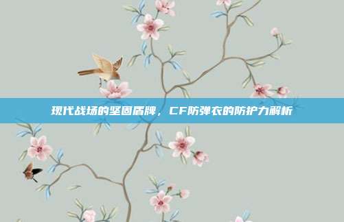 现代战场的坚固盾牌,CF防弹衣的防护力解析
