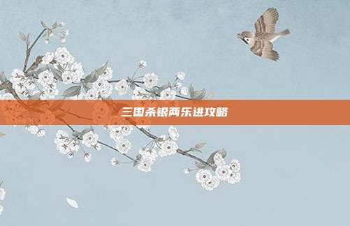 三国杀银两乐进攻略