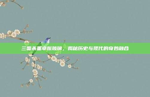 三国杀董卓擦玻璃,揭秘历史与现代的奇妙融合