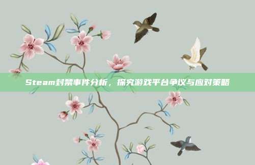 Steam封禁事件分析,探究游戏平台争议与应对策略