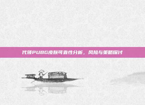 代领PUBG皮肤可靠性分析,风险与策略探讨