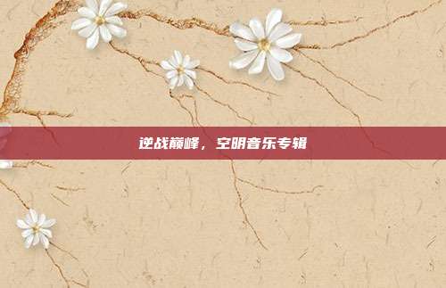 逆战巅峰,空明音乐专辑
