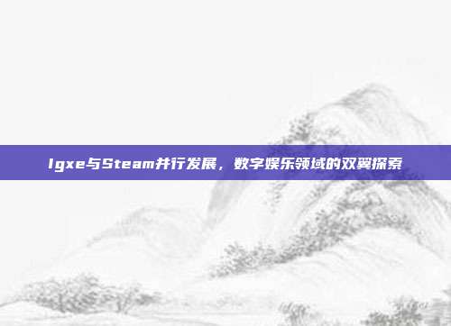 Igxe与Steam并行发展,数字娱乐领域的双翼探索