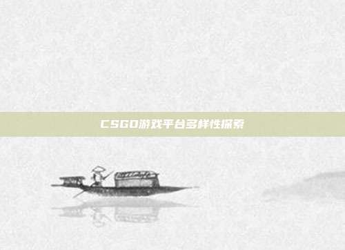 CSGO游戏平台多样性探索