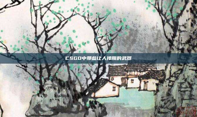 CSGO中那些让人捧腹的武器