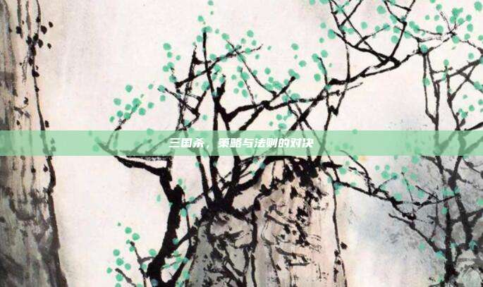 三国杀,策略与法则的对决