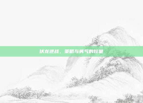 伏龙逆战,策略与勇气的较量