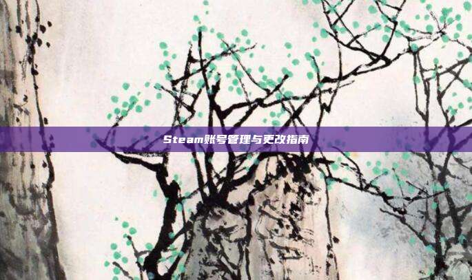 Steam账号管理与更改指南