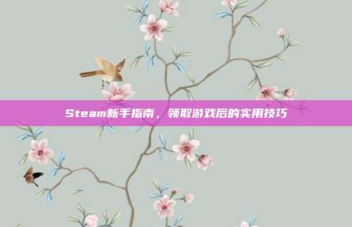 Steam新手指南,领取游戏后的实用技巧