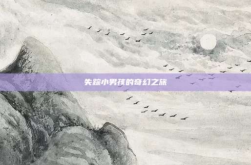失踪小男孩的奇幻之旅
