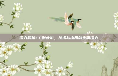 深入解析CF斯太尔,技术与应用的全面探究