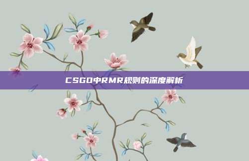 CSGO中RMR规则的深度解析