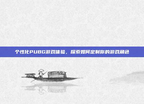 个性化PUBG游戏体验,探索如何定制你的游戏角色