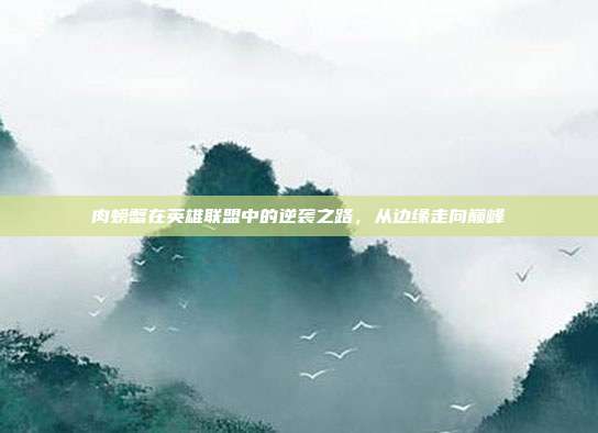 肉螃蟹在英雄联盟中的逆袭之路,从边缘走向巅峰