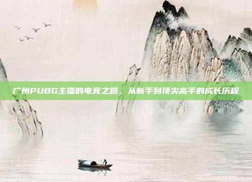 广州PUBG主播的电竞之路,从新手到顶尖高手的成长历程