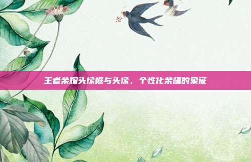 王者荣耀头像框与头像,个性化荣耀的象征