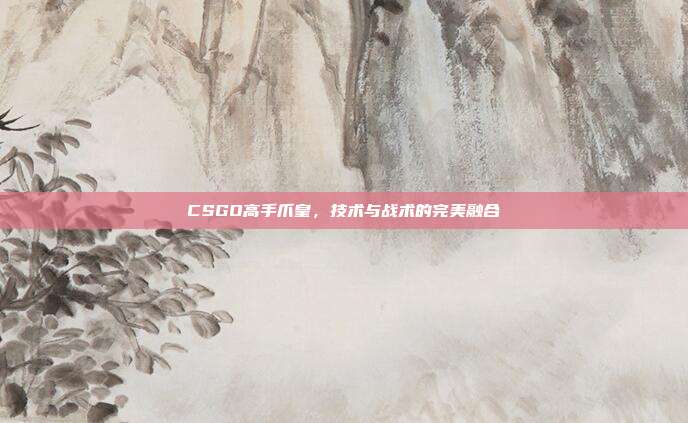CSGO高手爪皇,技术与战术的完美融合