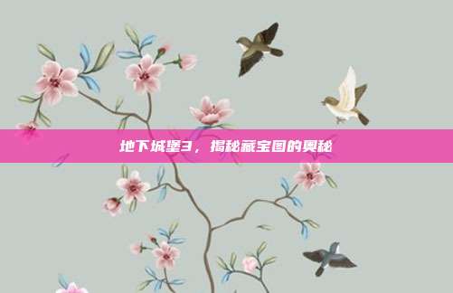 地下城堡3,揭秘藏宝图的奥秘