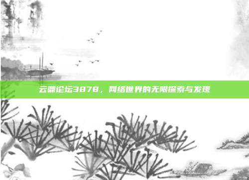云鼎论坛3878,网络世界的无限探索与发现