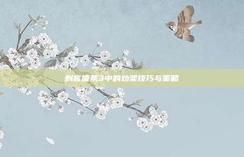 刺客信条3中的劝架技巧与策略