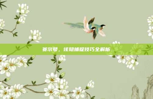 赛尔号,该隐捕捉技巧全解析