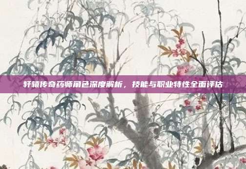 轩辕传奇药师角色深度解析,技能与职业特性全面评估