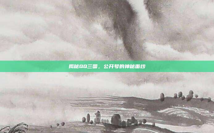 揭秘QQ三国,公开号的神秘面纱