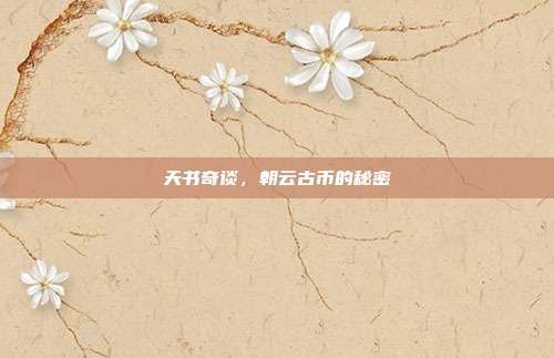 天书奇谈,朝云古币的秘密
