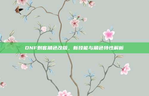 DNF刺客角色改版,新技能与角色特性解析