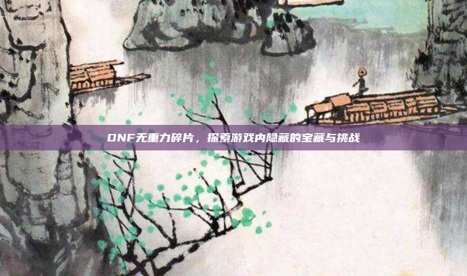 DNF无重力碎片,探索游戏内隐藏的宝藏与挑战