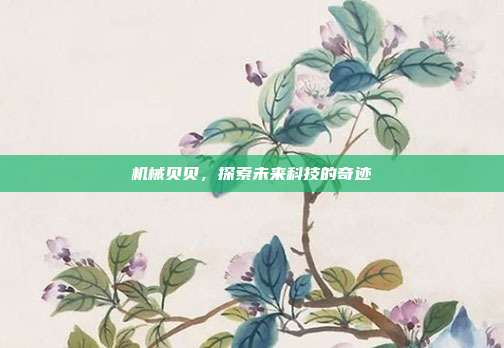 机械贝贝,探索未来科技的奇迹