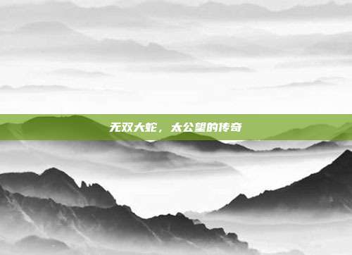 无双大蛇,太公望的传奇