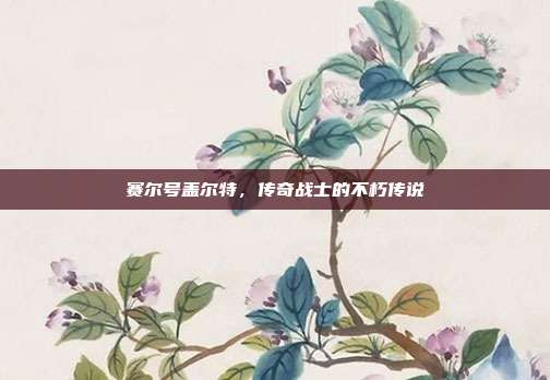 赛尔号盖尔特,传奇战士的不朽传说