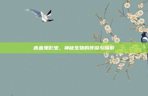 赤血鬼影虫,神秘生物的传说与探索