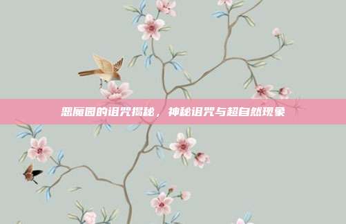 恶魔园的诅咒揭秘,神秘诅咒与超自然现象