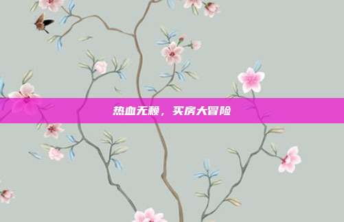 热血无赖,买房大冒险